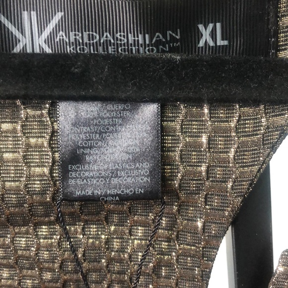 Beautiful black and gold ARDASHIAN KOLLECTION DRESS - Picture 3 of 6